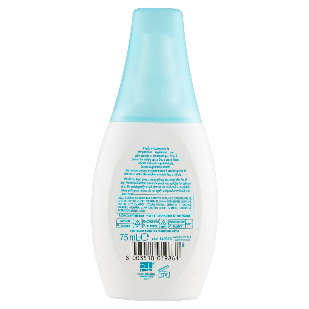 Breeze Neutro Deodorante Vapo 75 mL